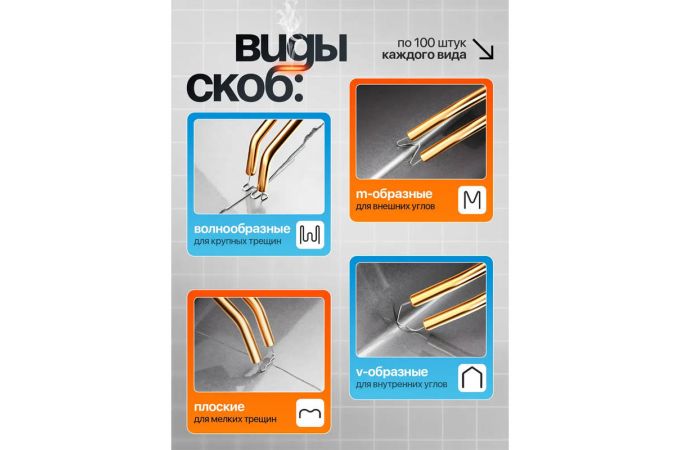 Помощник PM-INP41 Набор для ремонта бамперов