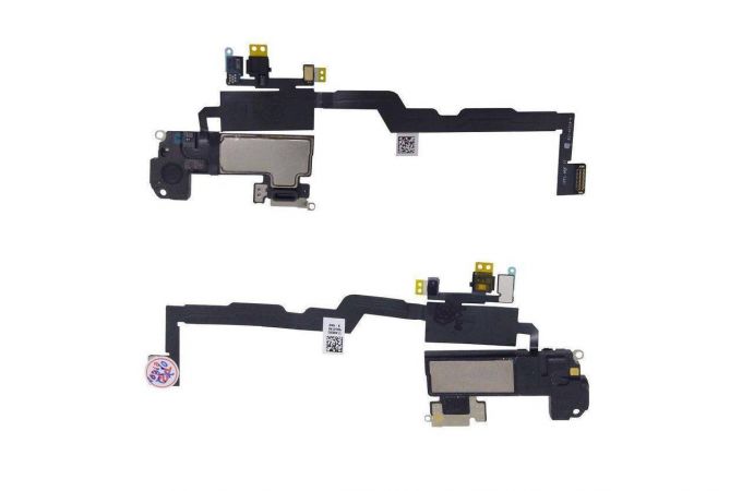 Шлейф для iPhone XS с сенсором + динамик + микрофон, org разбор