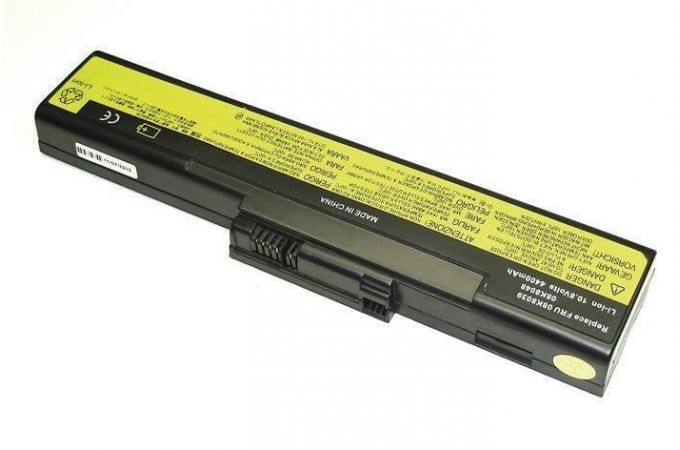 Аккумуляторная батарея 02K7039 для ноутбука Lenovo X30 4400mAh черная