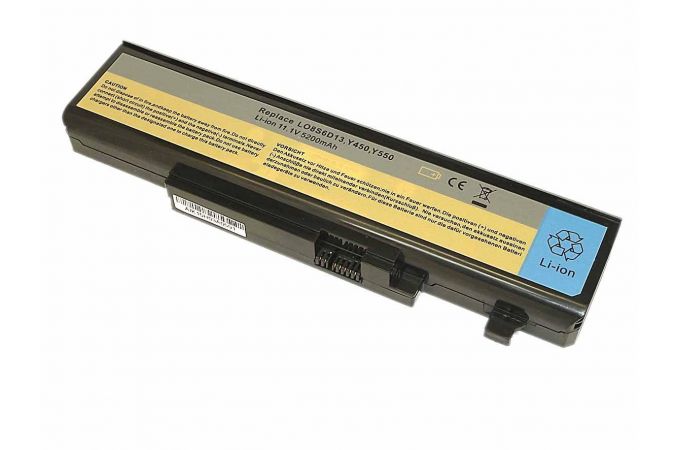 Аккумулятор L08L6D13 для ноутбука Lenovo Y450 Y550A 5200mAh