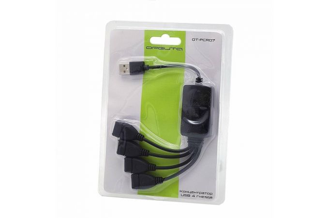 Разветвитель USB HUB Орбита OT-PCR07 USB 2.0 (4 USB)