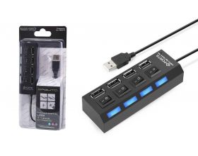 Разветвитель USB HUB Орбита OT-PCR08 USB 2.0 (4 USB)