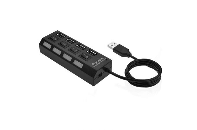 Разветвитель USB HUB Орбита OT-PCR08 USB 2.0 (4 USB)