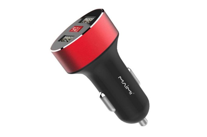 Автомобильное зарядное устройство АЗУ USB MAIMi CC107 (5B,2100mA) (черный)