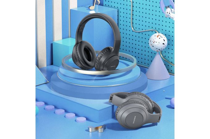 Наушники мониторные беспроводные BOROFONE BO20 Player wireless headset Bluetooth (черный)