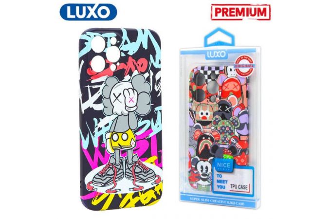 Чехол для телефона LUXO iPhone 12 MINI ( Рисунок J46 KAWS )