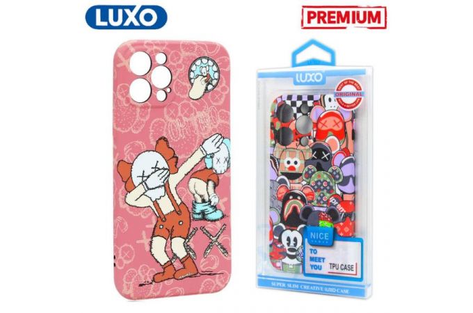 Чехол для телефона LUXO iPhone 12 MINI ( Рисунок J57 KAWS )