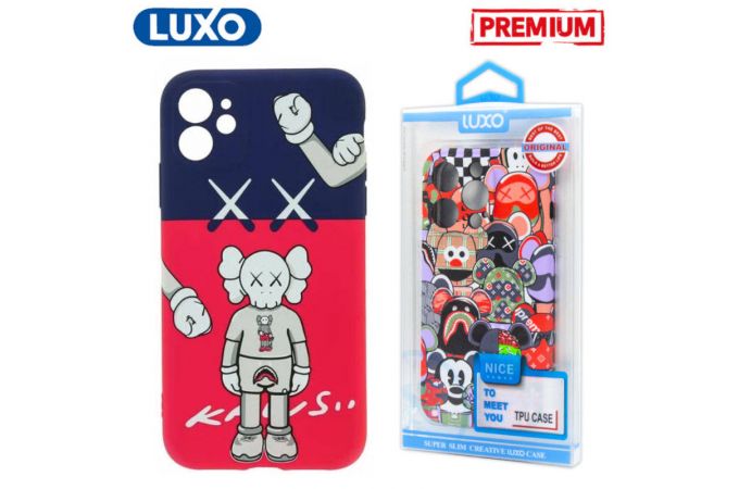 Чехол для телефона LUXO iPhone 12 MINI ( Рисунок J44 KAWS )