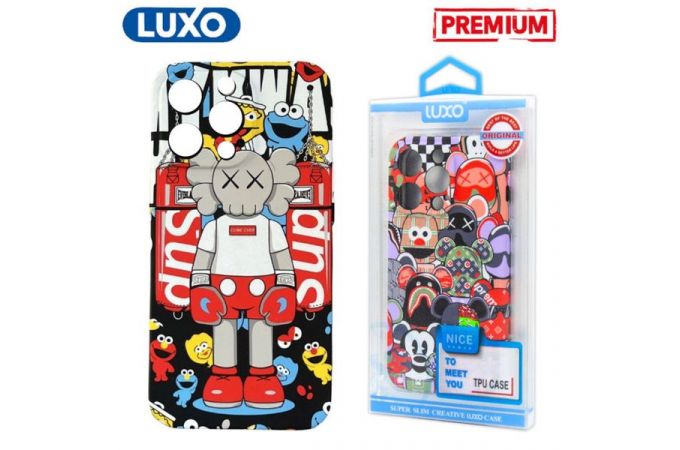 Чехол для телефона LUXO iPhone 12 MINI ( Рисунок J59 KAWS )