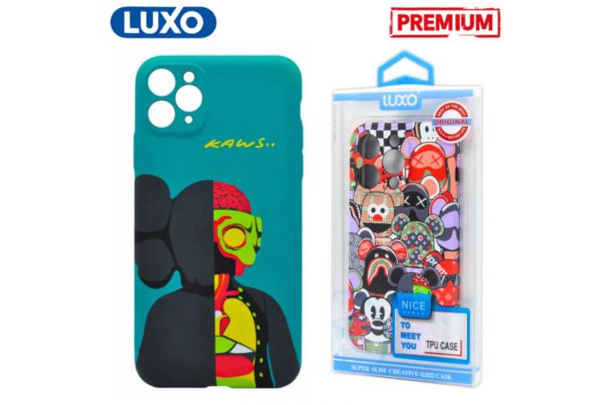 Чехол для телефона LUXO iPhone 12 MINI ( Рисунок J45 KAWS )