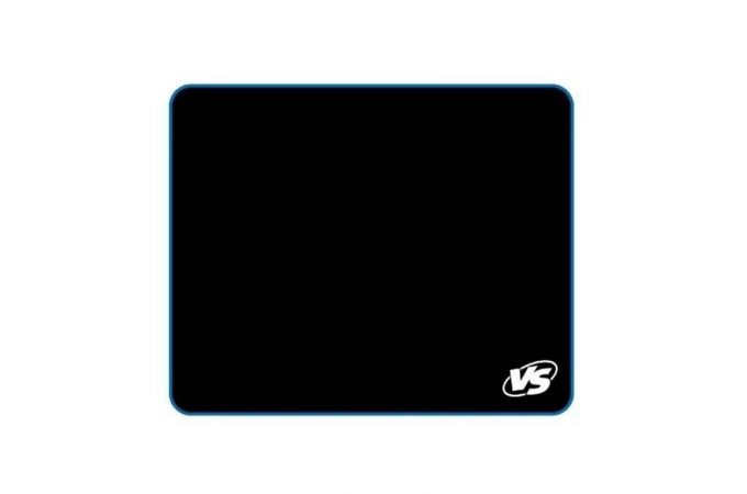 Коврик для мышки VS "Black", "Синий", (180*220*2 мм),ткань+резиновое основание