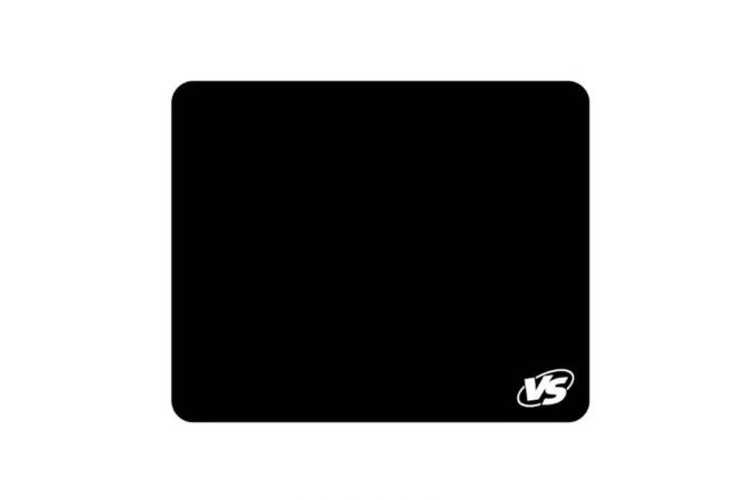 Коврик для мышки VS "Black", "Чёрный", (240*320*3 мм), ткань+резиновое основание