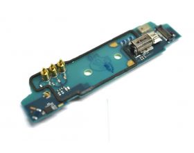Шлейф для Sony Xperia V (LT25i) с вибромотором + микрофон (плата)