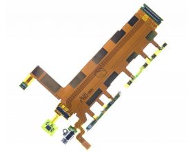 Шлейф для Sony Xperia Z3 Dual (D6633) с кнопкой включения + кнопки громкости