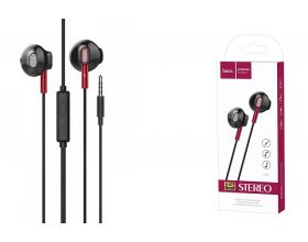 Наушники вакуумные проводные HOCO M57 Sky sound universal earphones (черный)