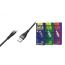 Кабель USB - USB Type-C HOCO U58, 2,4A (черный) 1,2м (в оплетке, с усилением сгиба)
