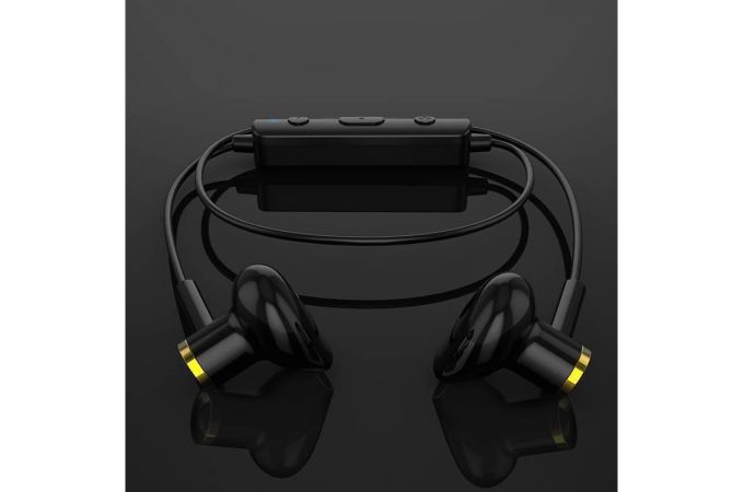 Наушники вакуумные беспроводные HOCO ES21 Wonderful sports wireless headset Bluetooth (черный)