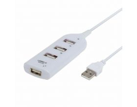 Разветвитель USB HUB 2.0 NN-HB004 на 4 порта (белый)