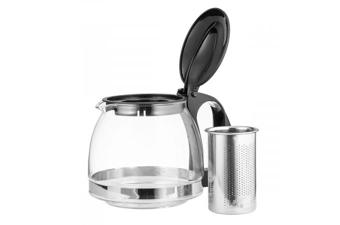 Чайник заварочный LARA LR06-20 1250мл, стекло