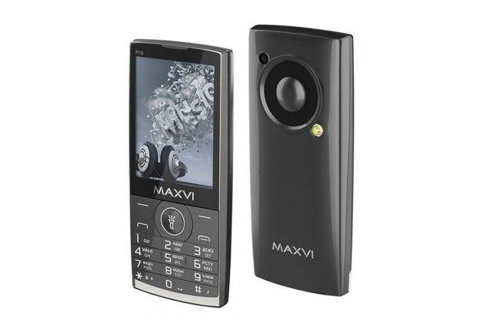 Сотовый телефон MAXVI P19 Grey