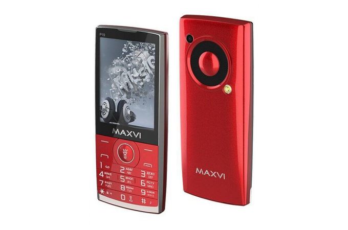 Сотовый телефон MAXVI P19 Wine Red