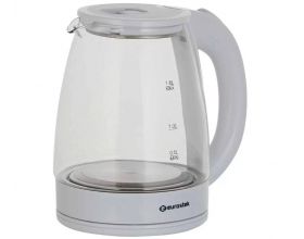 Чайник EUROSTEK EEK-2035 1500Вт, 1,8 л,стекло,бежевый