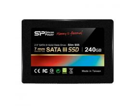 SSD Накопитель Silicon Power S55 240GB SATA III /R/W - 560/530 MB/s /TLC/SP240GBSS3S55S25