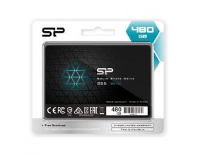 SSD Накопитель Silicon Power S55 480GB SATA III/R/W - 560/530 MB/s/TLC /SP480GBSS3S55S25