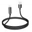 Кабель USB - Lightning HOCO U125  Benefit charging data cable with display (черный) 1,2м