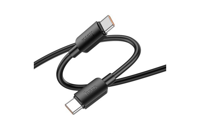 Кабель USB Type-C - USB Type-C HOCO X96 PD100W (черный) 1м