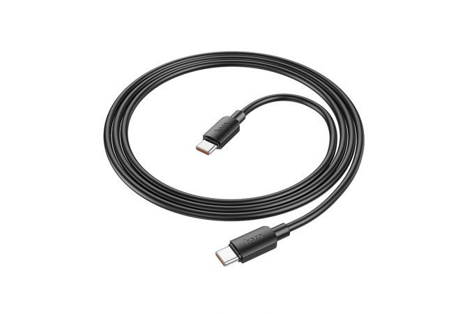 Кабель USB Type-C - USB Type-C HOCO X96 PD100W (черный) 1м