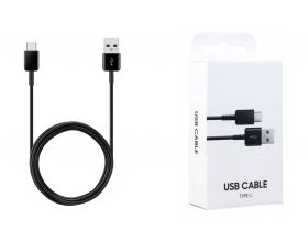 Кабель USB - USB Type-C Samsung (черный) 1м (cop.)