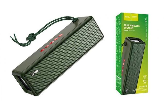 Портативная беспроводная колонка HOCO HC3 BT (ABSOLUT) (зеленый)