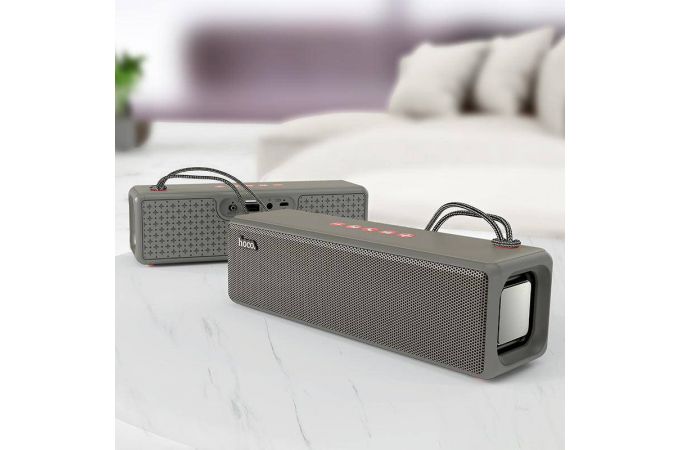 Портативная беспроводная колонка HOCO HC3 BT (ABSOLUT) (серый)