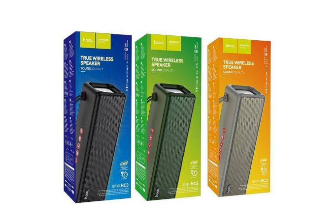 Портативная беспроводная колонка HOCO HC3 BT (ABSOLUT)(черный)