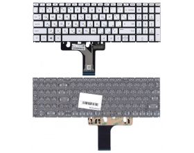 Клавиатура для ноутбука HP Pavilion 15-EG 15-EH серебристая