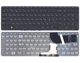 Клавиатура для ноутбука HP Pavilion 15-P 17-F черная с подсветкой