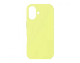 Чехол для iPhone 17 (6,3) Silicone Case Soft Touch MagSafe Neon Yellow (неоновый желтый)