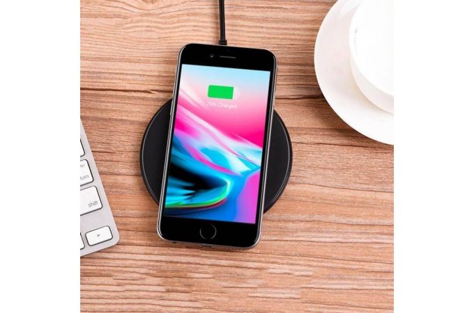 Беспроводное зарядное устройство HOCO CW6 (черный)