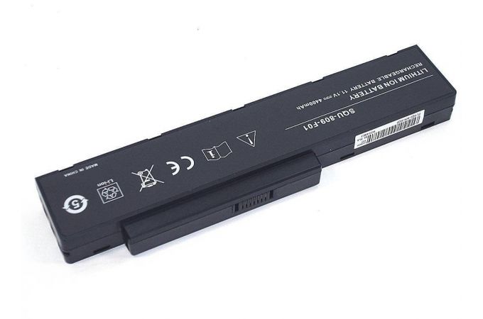 Аккумуляторная батарея SQU-809-F01 для ноутбука Fujitsu Siemens Amilo Li3710 11.1V 4400mAh черный