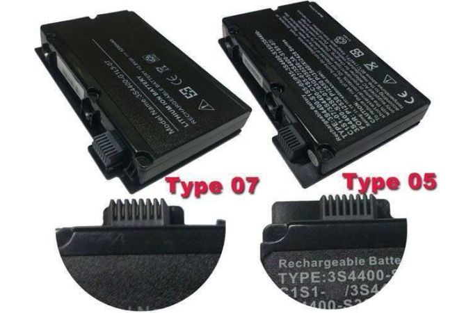 Аккумуляторная батарея 3S4400-C1S5-07 для ноутбука Fujitsu Siemens Amilo Pi2530 (TYPE 05)