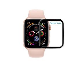 Защитная пленка дисплея Apple Watch 40 mm Polymer nano матовая (черная)