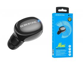 Bluetooth гарнитура BOROFONE BC34 (черный) (У)