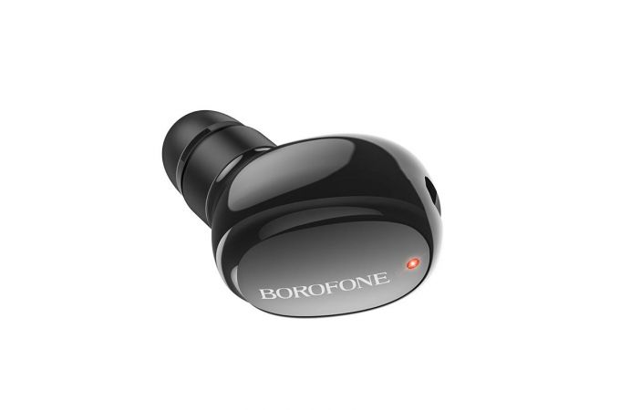 Bluetooth гарнитура BOROFONE BC34 (черный) (У)