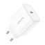 Сетевое зарядное устройство USB-C BOROFONE BA57A Easy Speed PD20W (белый)