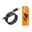 Кабель USB - USB Type-C BOROFONE BX55, 3A (черный) 1м (силиконовый)