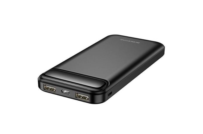 Универсальный дополнительный аккумулятор Power Bank BOROFONE BJ14 Freeway (10000 mAh) (черный)