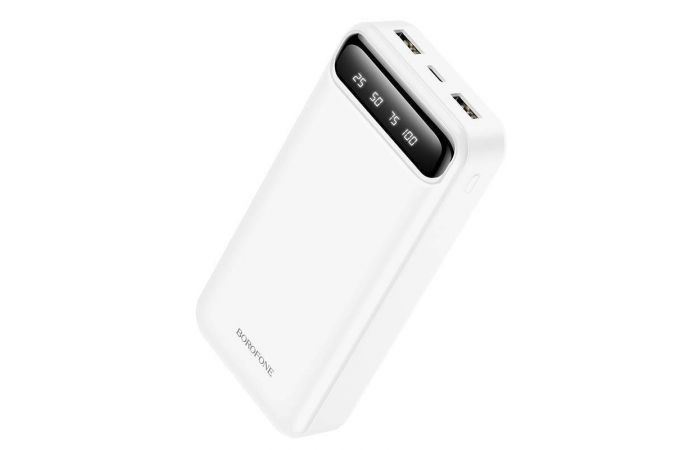 Универсальный дополнительный аккумулятор Power Bank BOROFONE BJ14A (20000 mAh) (белый)