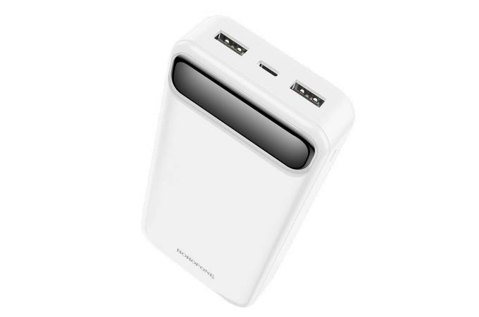 Универсальный дополнительный аккумулятор Power Bank BOROFONE BJ14A (20000 mAh) (белый)