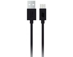 Кабель MiniUSB 2.0 BoraSCO Type-A (M) --> USB2.0 Mini-B (M) (37945) 1м (черный)